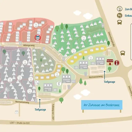 Ferienwohnpark Satteldachhaus Typ 9 Sd 59 Immenstaad am Bodensee